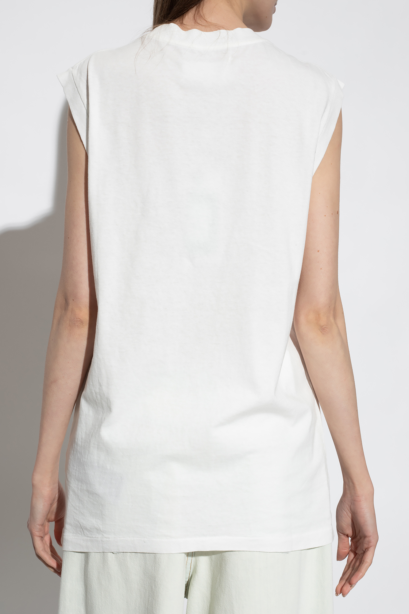 White Sleeveless top Maison Margiela - SchaferandweinerShops